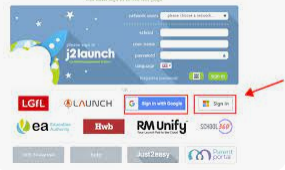 illustration of J2e logon page
