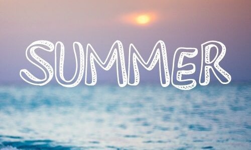 Summer bannered photo